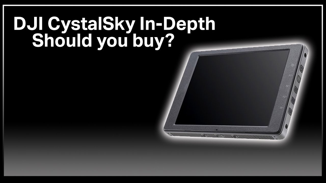 DJI CrystalSky Monitor in depth review - screen for Inspire 2