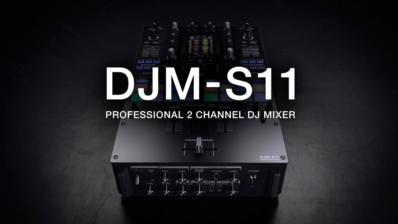 Pioneer DJ DJM-S11 2-Channel Battle Mixer for Serato DJ