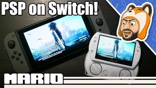 PSP Emulation on Switch is AWESOME! - PPSSPP Standalone Beta