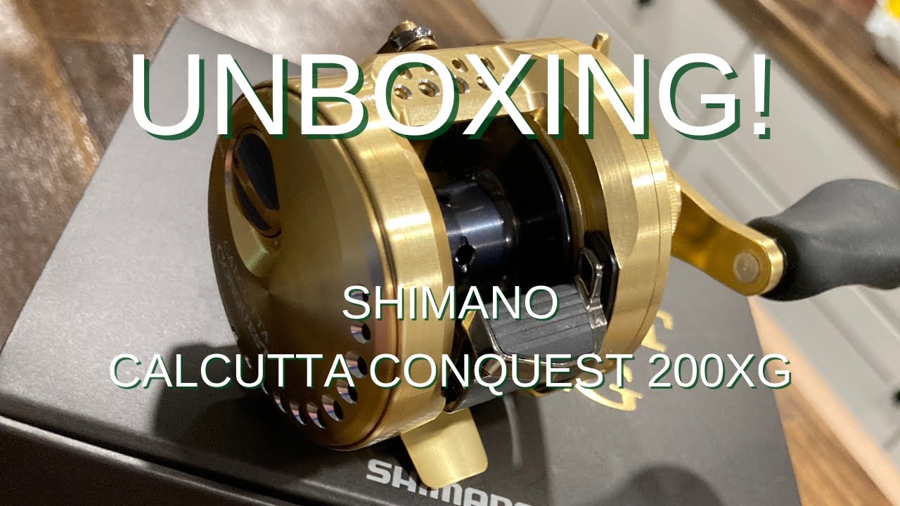 2022 Shimano Calcutta Conquest 200XG Unboxing - YouTube