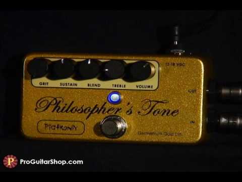 Pigtronix Philosopher's Tone Micro - YouTube