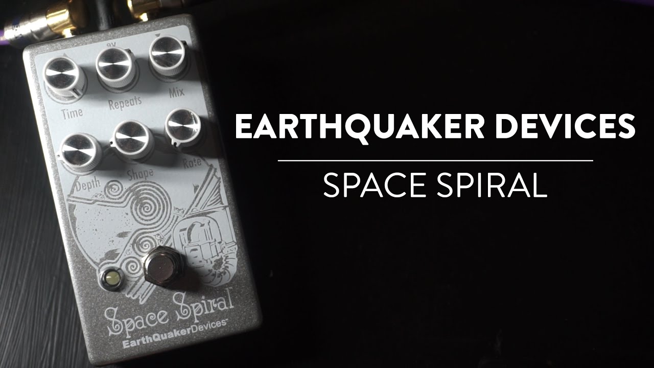 EarthQuaker Devices - Space Spiral Modulated Delay Demo - YouTube
