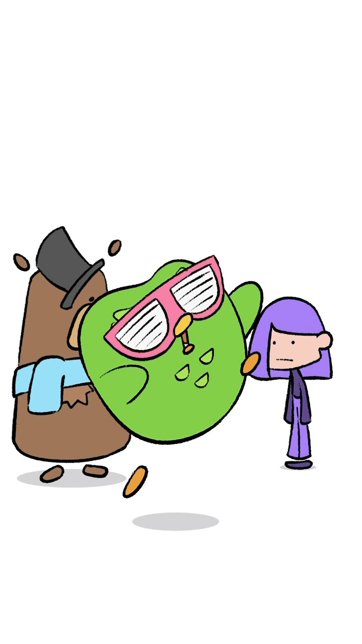 EVERYBODY DO THE FLOP 🗣️‼️ #duolingo #asdfmovie #animation