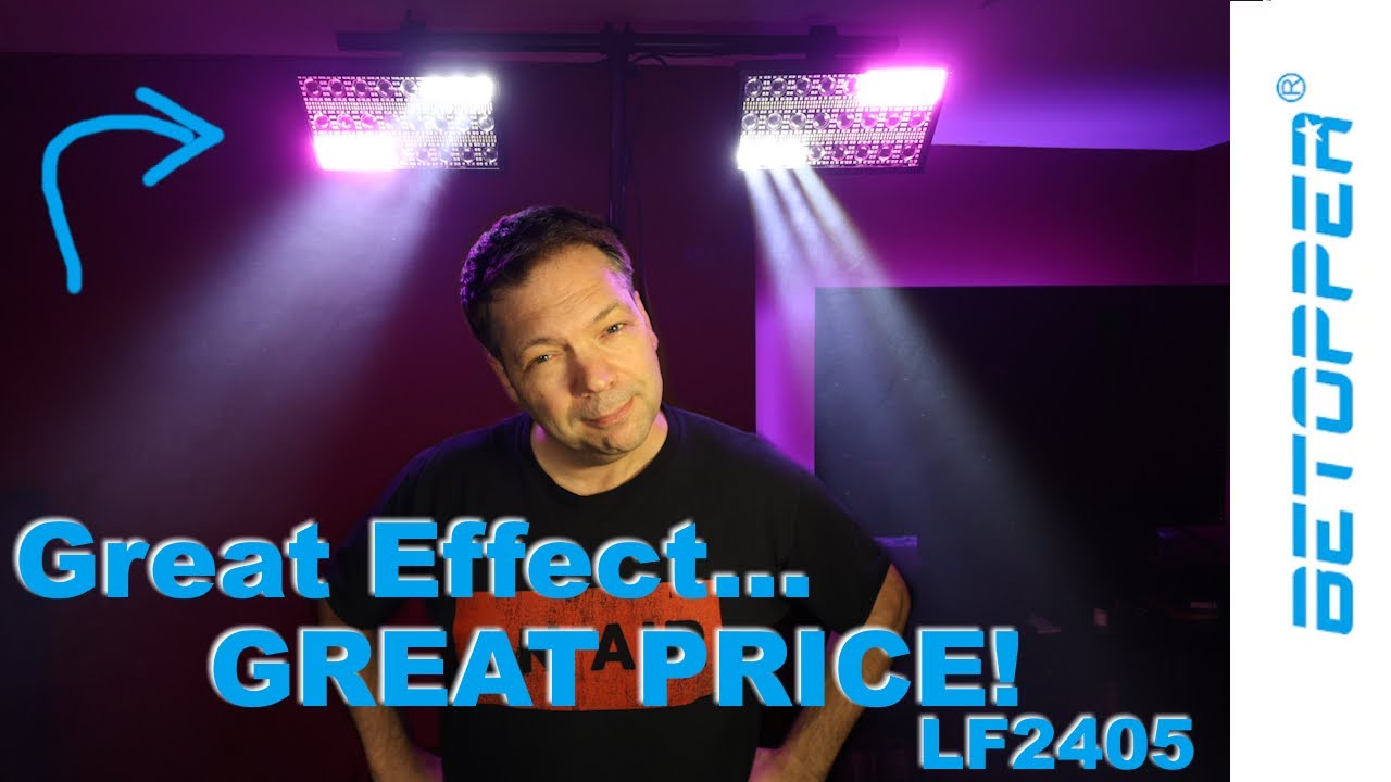 A Great DJ Light under $200 - 300W Matrix Beam Strobe FX light