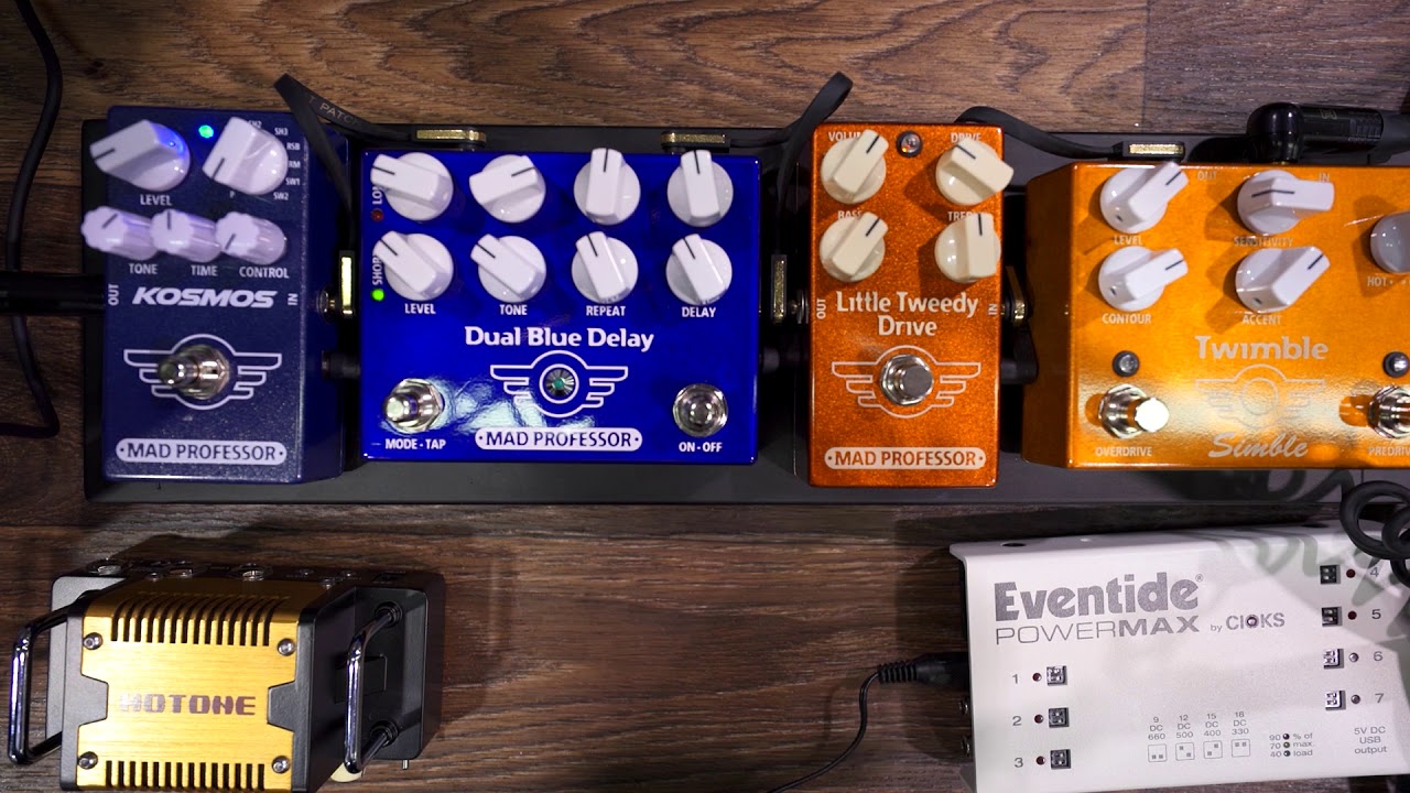 Mad Professor - Little Tweedy Drive (NAMM 2018 Pedal Demo Marathon