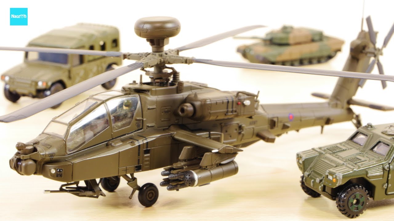 Perfect for Tomica: Hobby Master Boeing AH-64D Apache Longbow