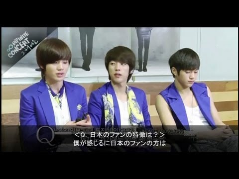 INFINITE 「あの年の夏」 DVD JPNコメント - YouTube