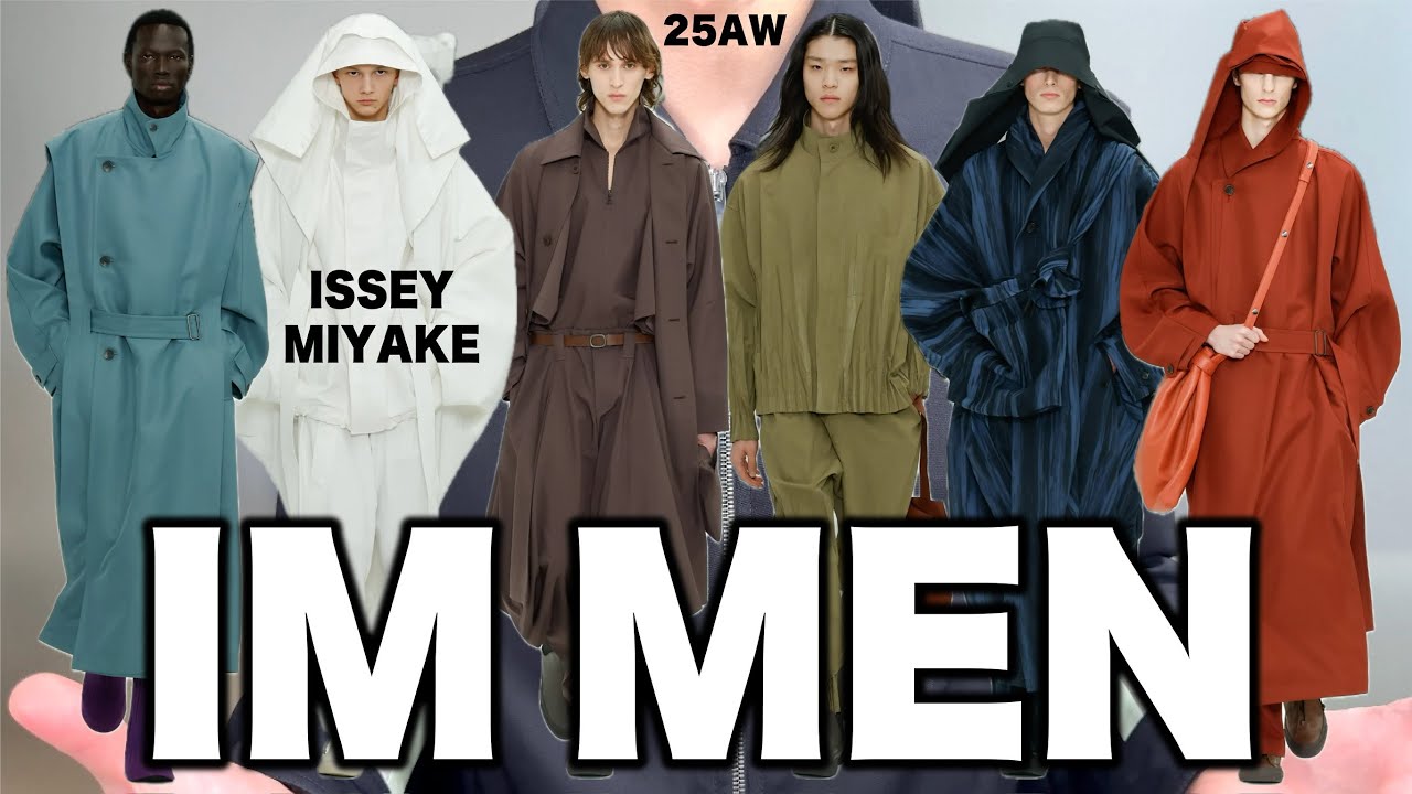 ついにパリデビュー！注目コートが登場したIM MEN 2025年秋冬