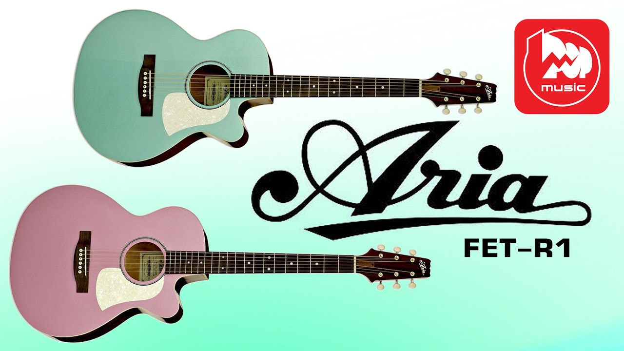 Eng Sub] ARIA FET-R1 electro-acoustic guitar - YouTube