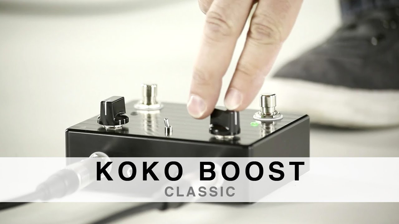 SUHR KOKO BOOST™ - CLASSIC - YouTube