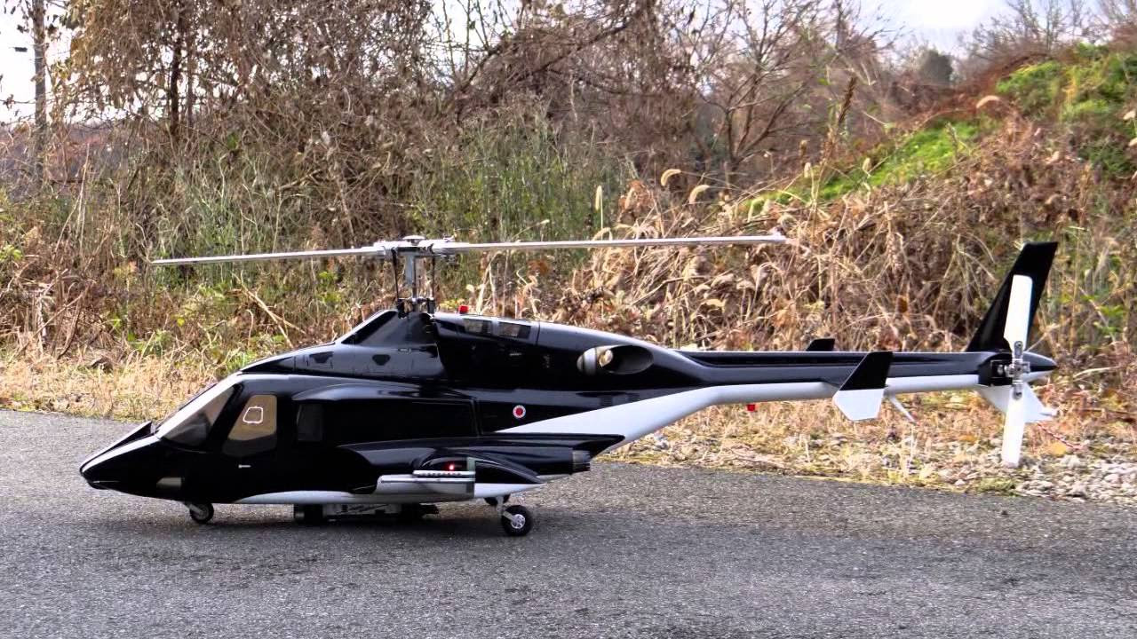 R/C Scale Heli Airwolf and RedWolf Short video エアーウルフ レッド