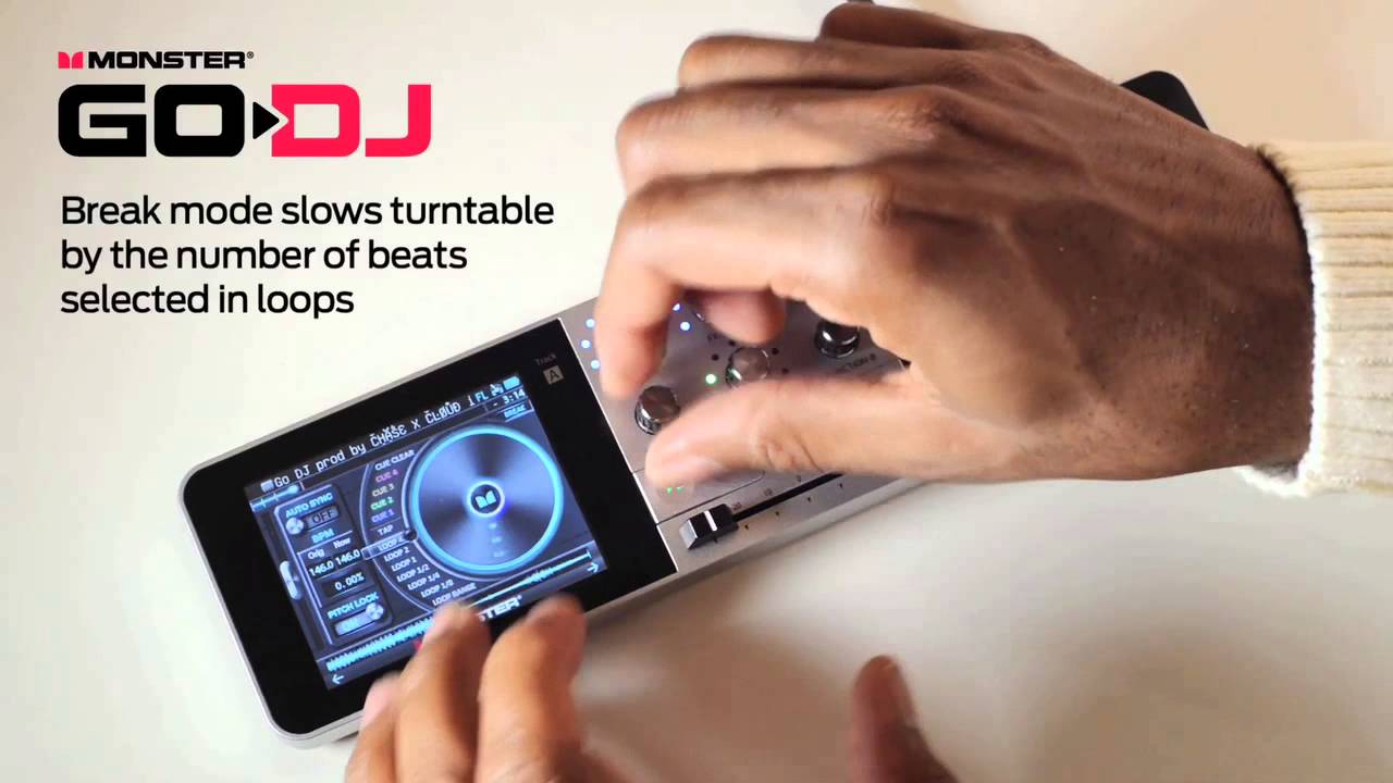 MONSTER】ハイレゾ対応 世界初! 完全自律型DJ デバイス”GO-DJ”発売