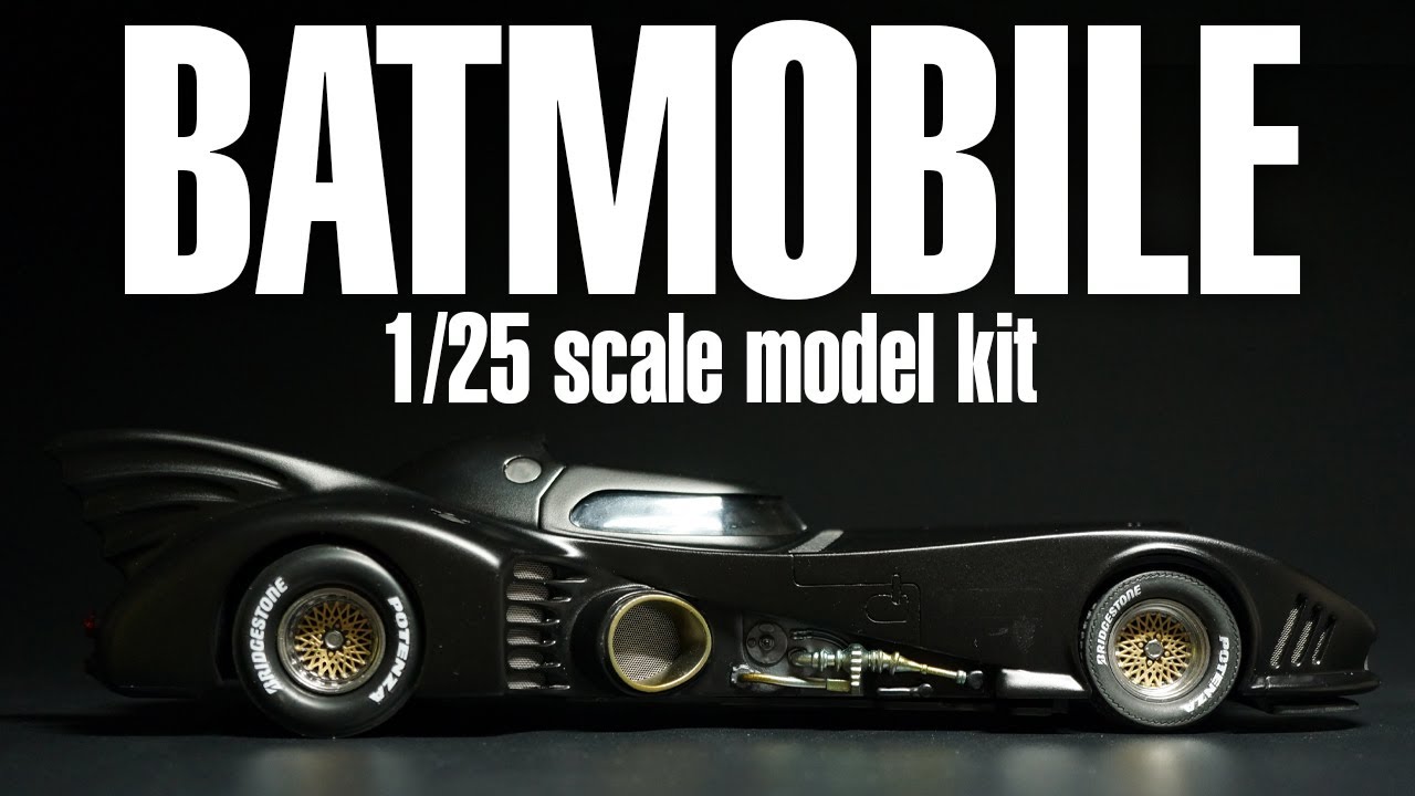 BATMAN/BATMOBILE】AMT/ERTL 1/25 scale model kit BATMOBILE-Part2