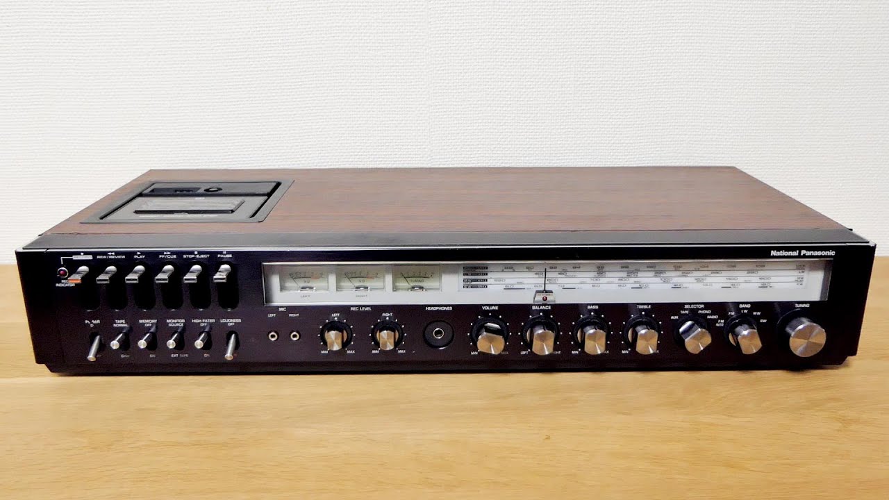 National Panasonic RE-7860 LBS - Vintage HiFi - YouTube