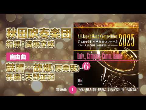CD-R】第73回 全日本吹奏楽コンクール 大学／職場・一般編 Vol.6（職一