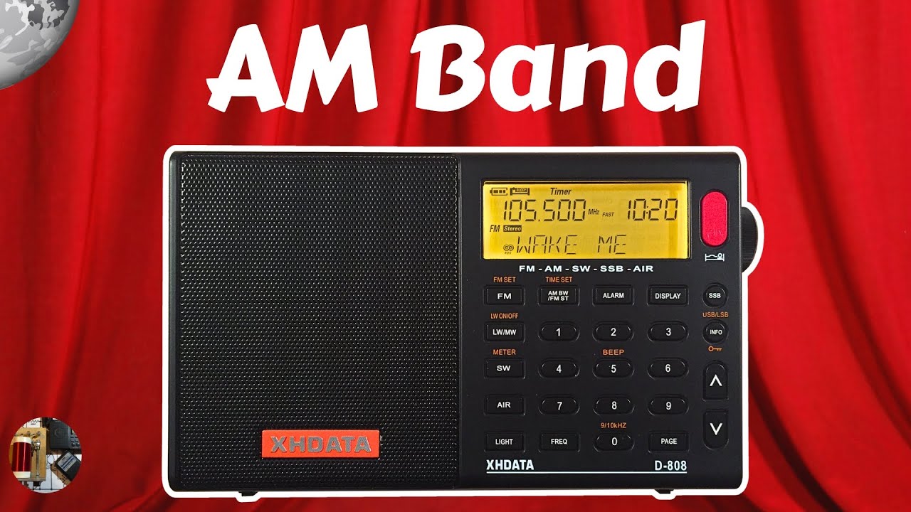 XHDATA D-808 USB-C Version Shortwave Radio Evening AM Chicago Area
