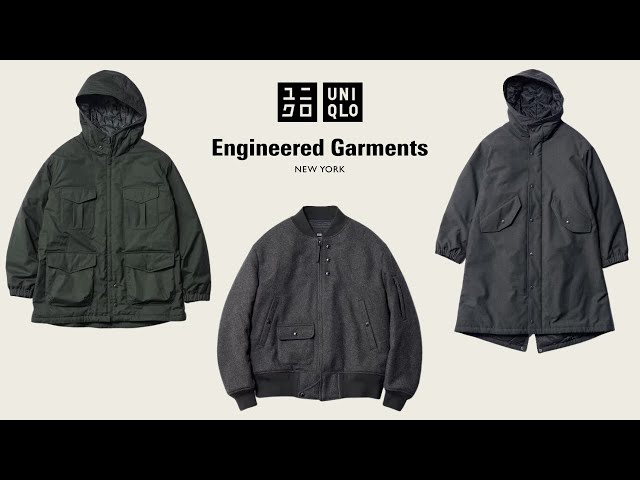 UNIQLO】EGコラボ復活!? パフテック! ミリタリーコート,大人ジャケット