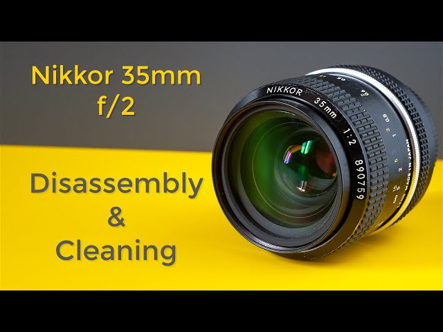 レンズ Nikkor 35mm 1:2 オーバーホール済 レンズ Nikkor 35mm 1:2
