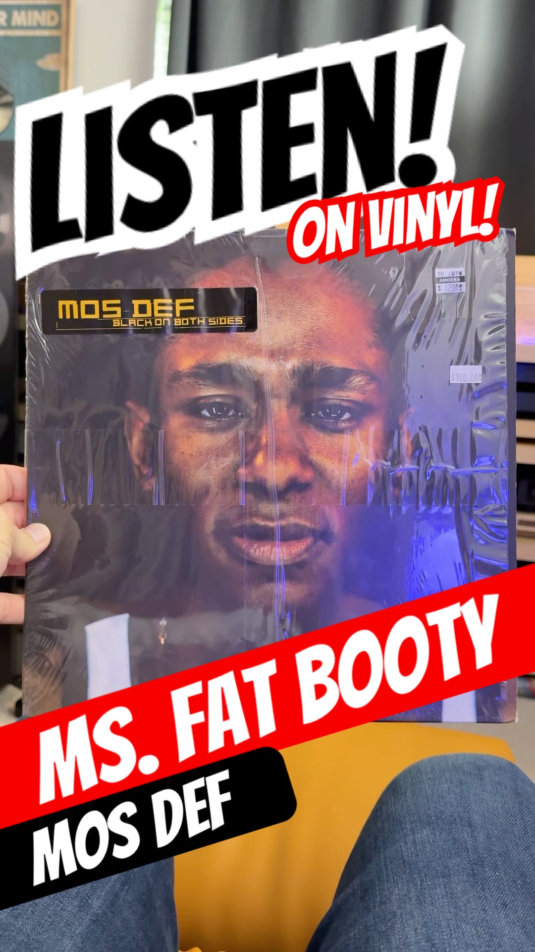 Mos Def: Ms. Fat Booty on vinyl record 🎶 #vinylrecords