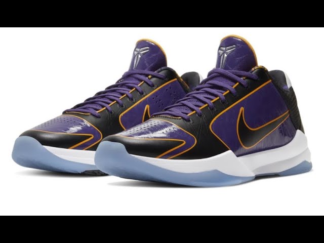 Nike Kobe 5 Protro “5X Champ” Sneaker Review - YouTube