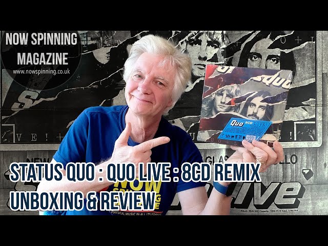 Status Quo - Unboxing & Review of 'Quo Live Remix' 8CD Deluxe