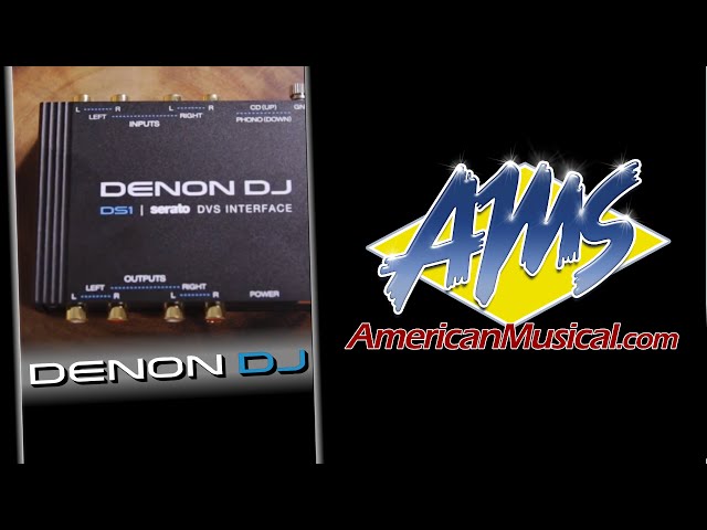 Denon DJ DS1 Overview - Denon DJ DS1 Serato Digital Vinyl Audio
