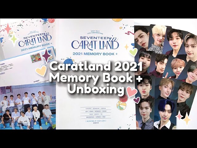 Seventeen in Caratland 2021 Memory Book + ♡ Unboxing - YouTube