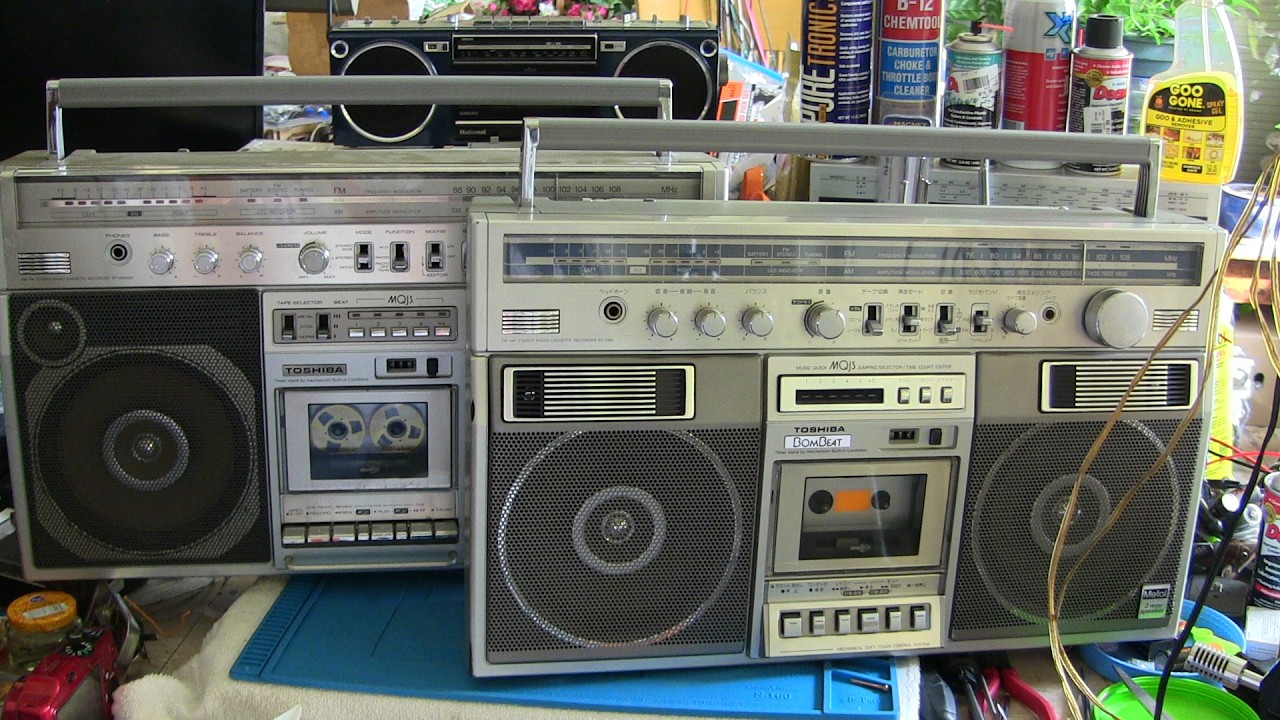 Toshiba RT-S89 restored aka Toshiba RT-8980SM - YouTube