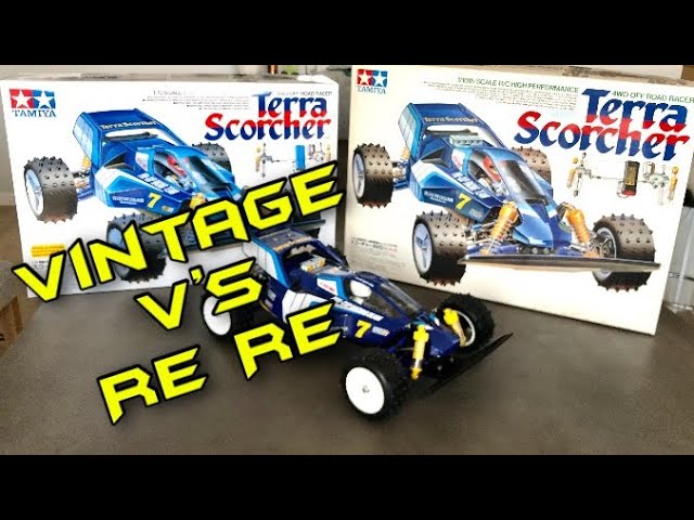 Tamiya Terra Scorcher 2020 Re Release & Vintage Comparison Video