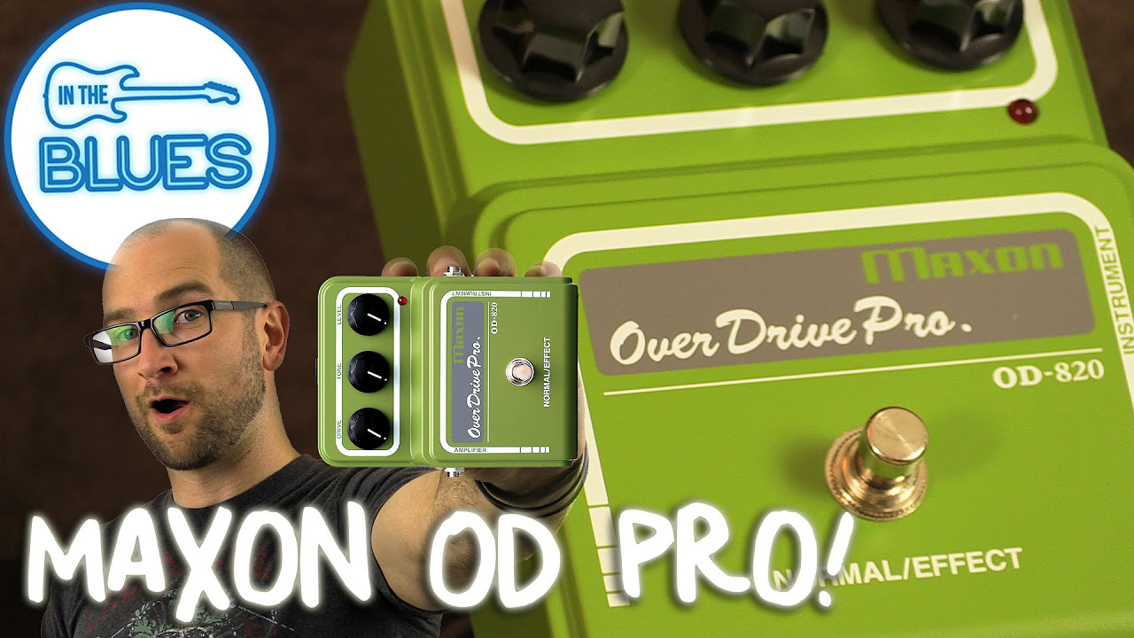 Maxon Overdrive Pro OD-820 Pedal - YouTube