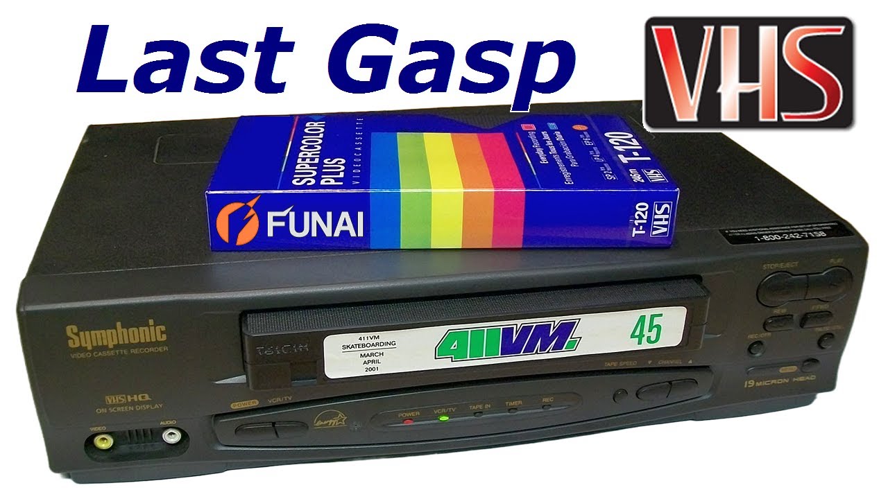 Last Gasp VHS: cheap 2000s Funai VCRs - YouTube