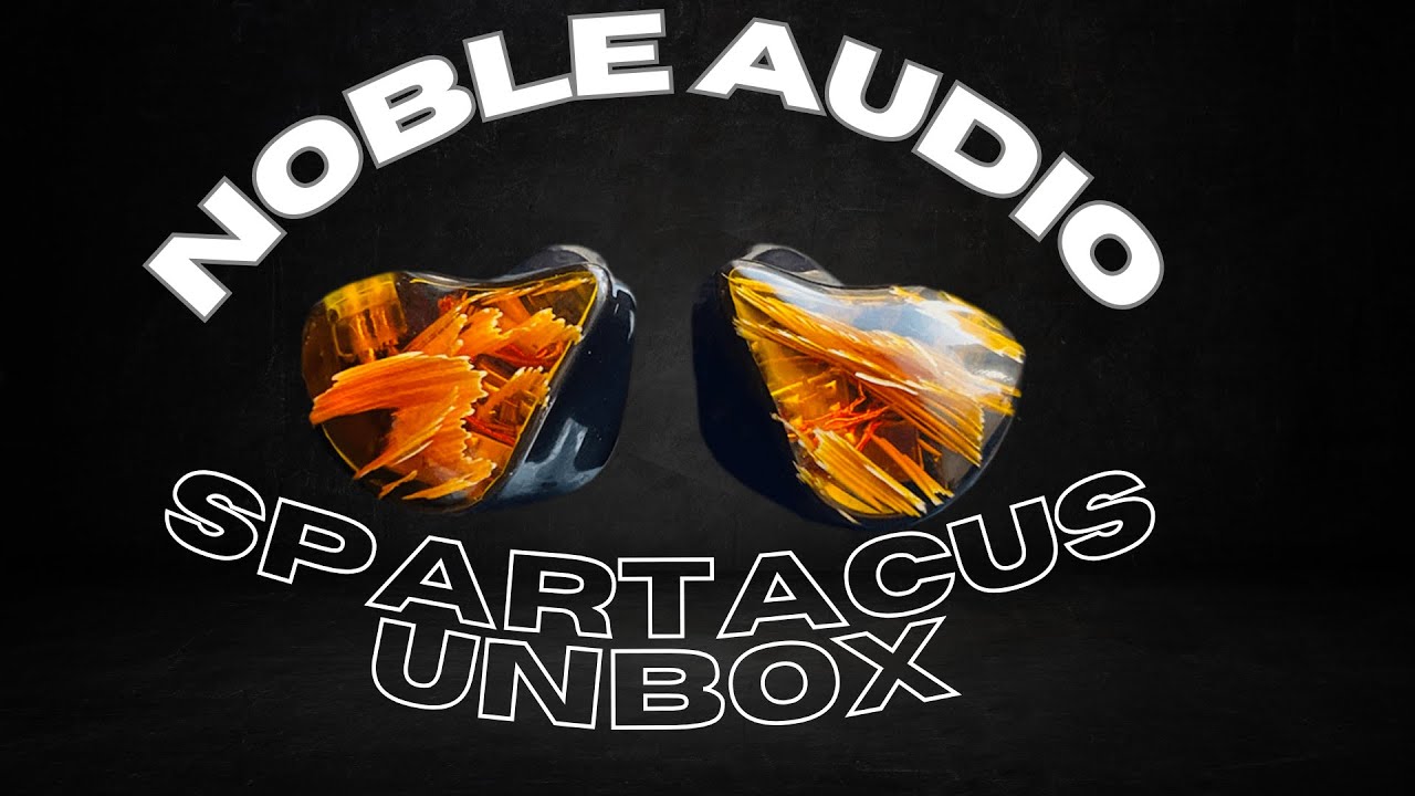 Noble Audio Spartacus Earphones unboxing - YouTube