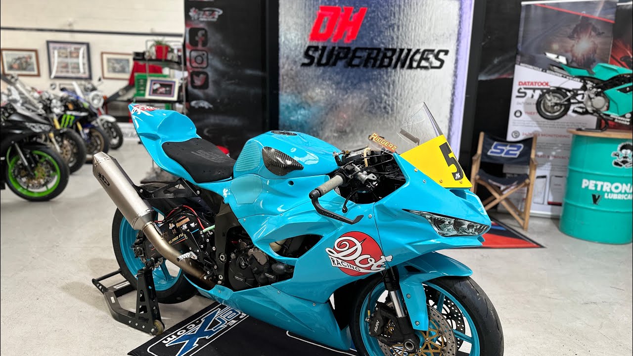 2019 Kawasaki ZX636 Supersport Racebike Trackbike BSB PX Race