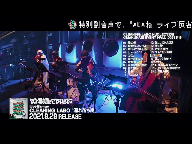 ずっと真夜中でいいのに。『LIVE Blu-ray CLEANING LABO「温れ落ち度