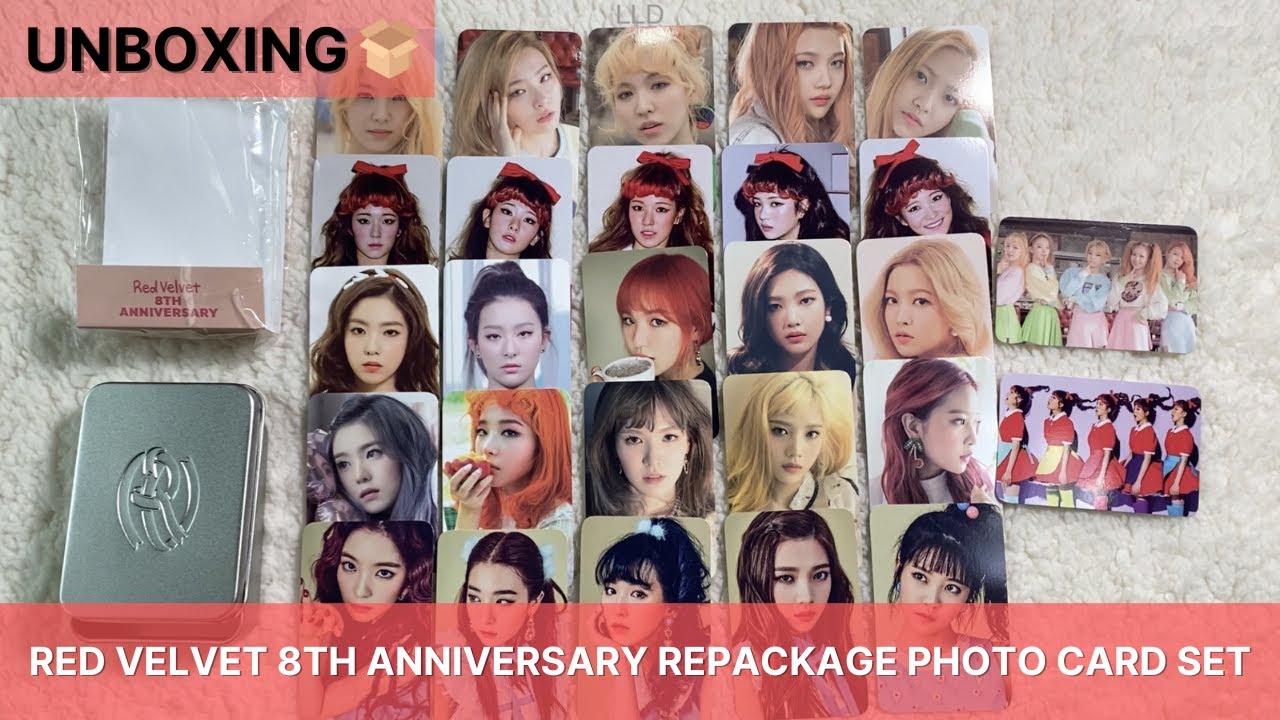 Unboxing แกะกล่อง : Red Velvet 8th Anniversary Repackage Photo