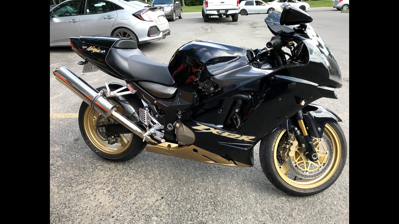 Mint 2002 ZX12R Walkaround & Start Up - YouTube