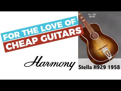 Vintage Stella H929: The Most Underrated Guitar Ever Made - YouTube