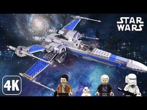 Lego Star Wars 75149 Resistance X-wing Fighter - Lego Speed Build
