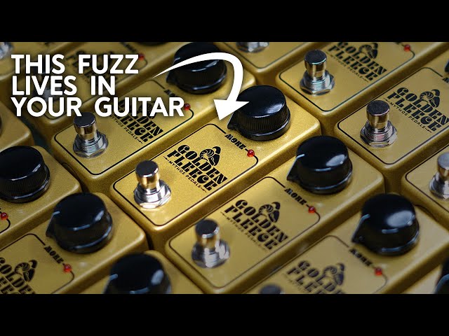 This Fuzz Lives In Your Guitar. Mythos Pedals Golden Fleece - YouTube