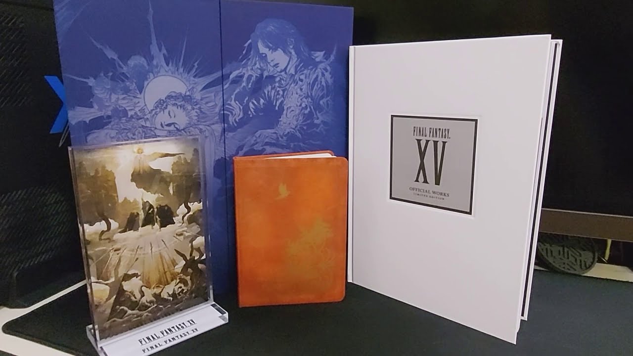 FFXV Official Works Limited Edition Unboxing - YouTube