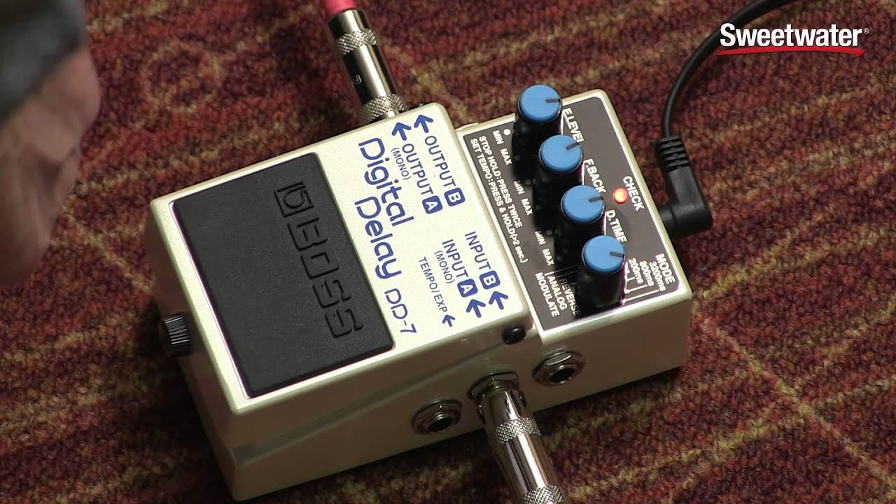 BOSS DD-7 Digital Delay Pedal Review - InSync