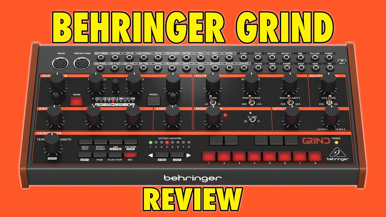 Behringer Grind REVIEW - YouTube