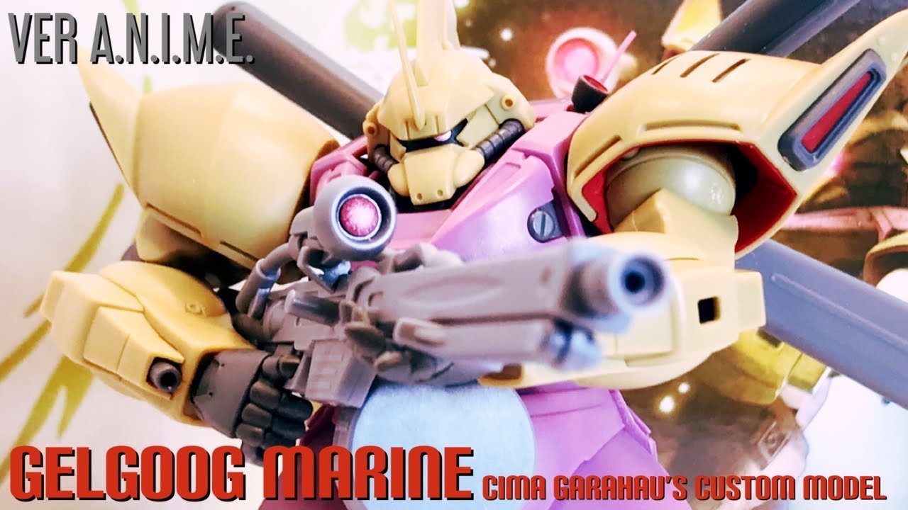 Robot Spirits MS-14Fs Gelgoog Marine [Cima Garahau's Custom Model