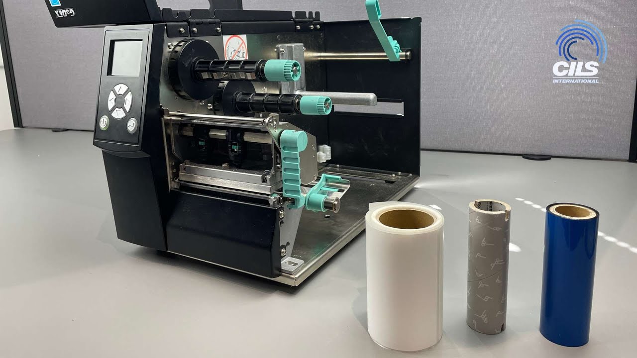 GoDEX ZX400 Series: Label & Ribbon Install Demo - CILS