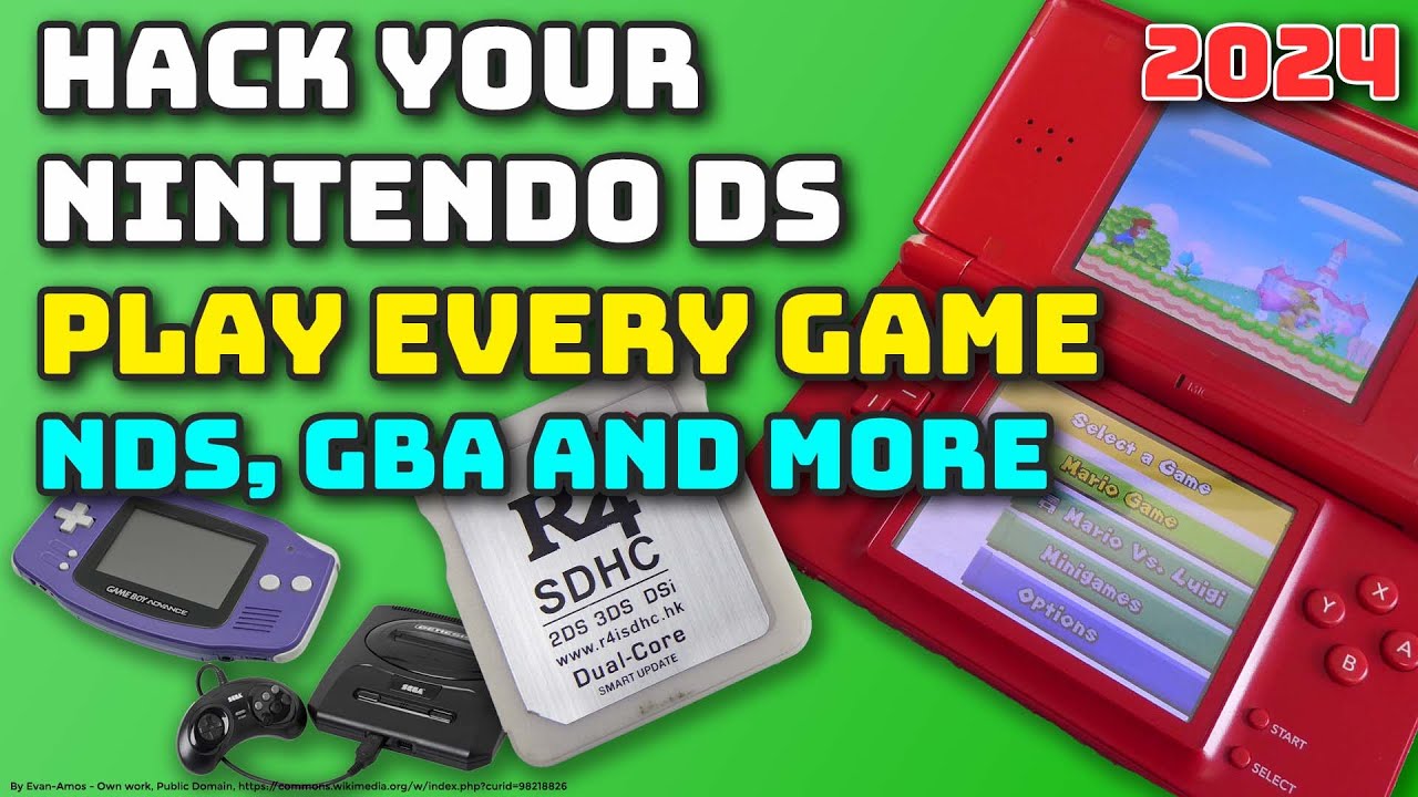 Hack your Nintendo DS and play every DS and GBA game - R4 card