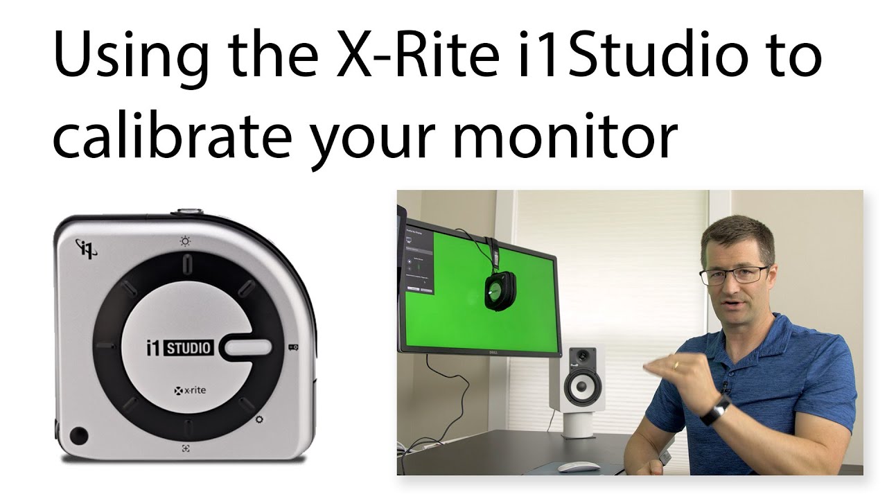 Using the X-Rite i1Studio to calibrate your monitor - YouTube