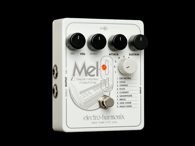 日本語字幕】Electro Harmonix MEL9 Tape Replay Machine EHX Pedal