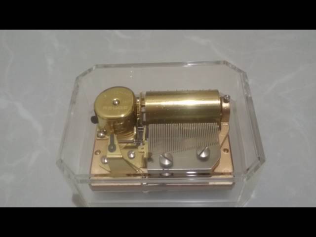 カノン】スイス製 リュージュオルゴール 36弁オルゴール(AXA36 2708