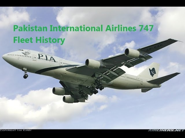 Pakistan International Airlines 747 Fleet History (1976-2015