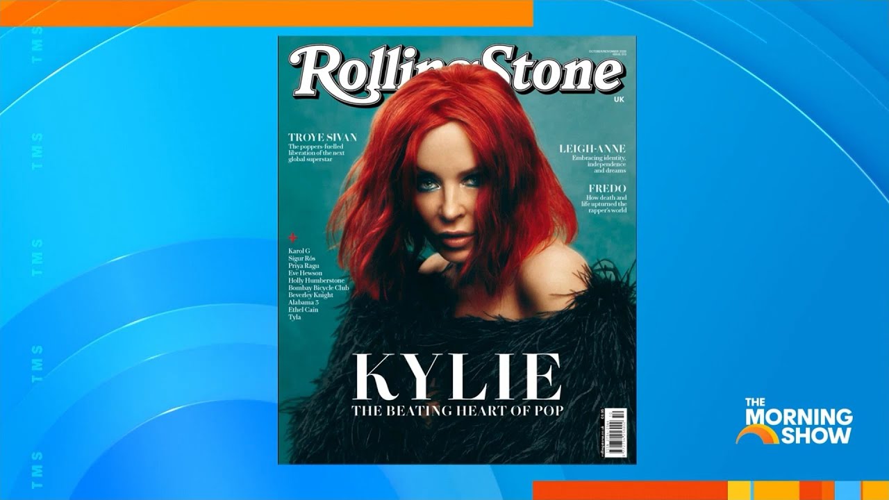 Kylie Minogue's Rolling Stone Cover (The Morning Show 2023) - YouTube
